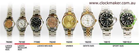 whatnis the smallest size ladies rolex watch|rolex watch case size.